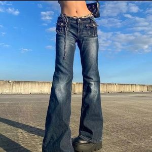 Low Waist Denim Jeans